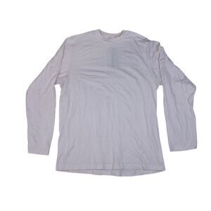 SKIMS Women's Boyfriend Long Sleeve T-Shirt Barely Pink Size M NWT Authentic